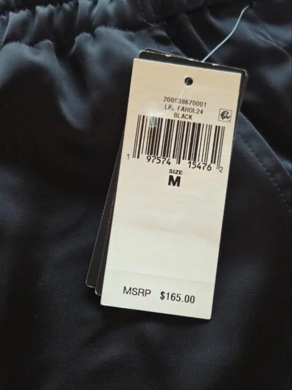 $165 Lauren Ralph Lauren Satin Charmeuse Wide-Leg Pant Black Size M - Picture 10 of 11